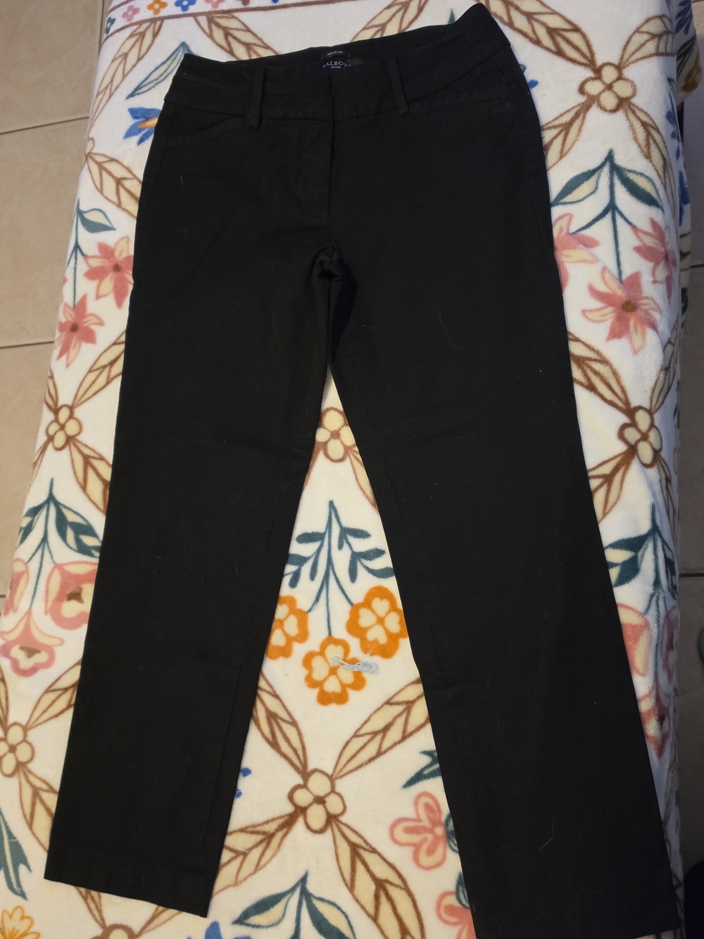 Talbots Black Petites Newport Dress Pants